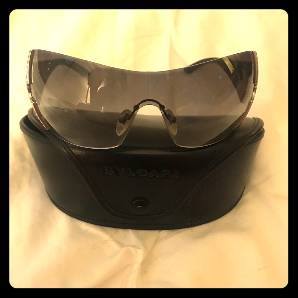 Bvlgari crystal sunglasses